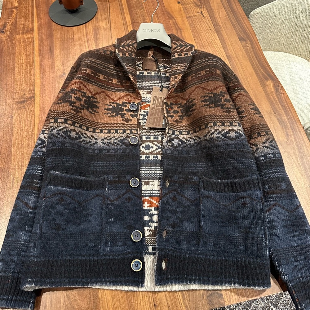 Dune Rare Italian Merino Wool Cardigan